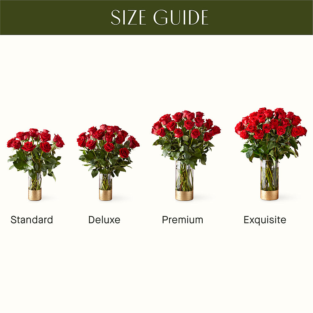 Classic Love Red Rose Bouquet –  Eventos Galindo, Chicago IL