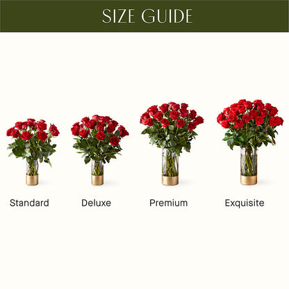 Classic Love Red Rose Bouquet –  Eventos Galindo, Chicago IL