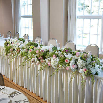 State of Joy Head Table Arrangement –  Eventos Galindo, Chicago IL