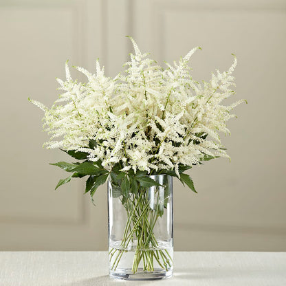 White Astilbe Bouquet –  Eventos Galindo, Chicago IL