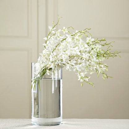 White Dendrobium Bouquet –  Eventos Galindo, Chicago IL